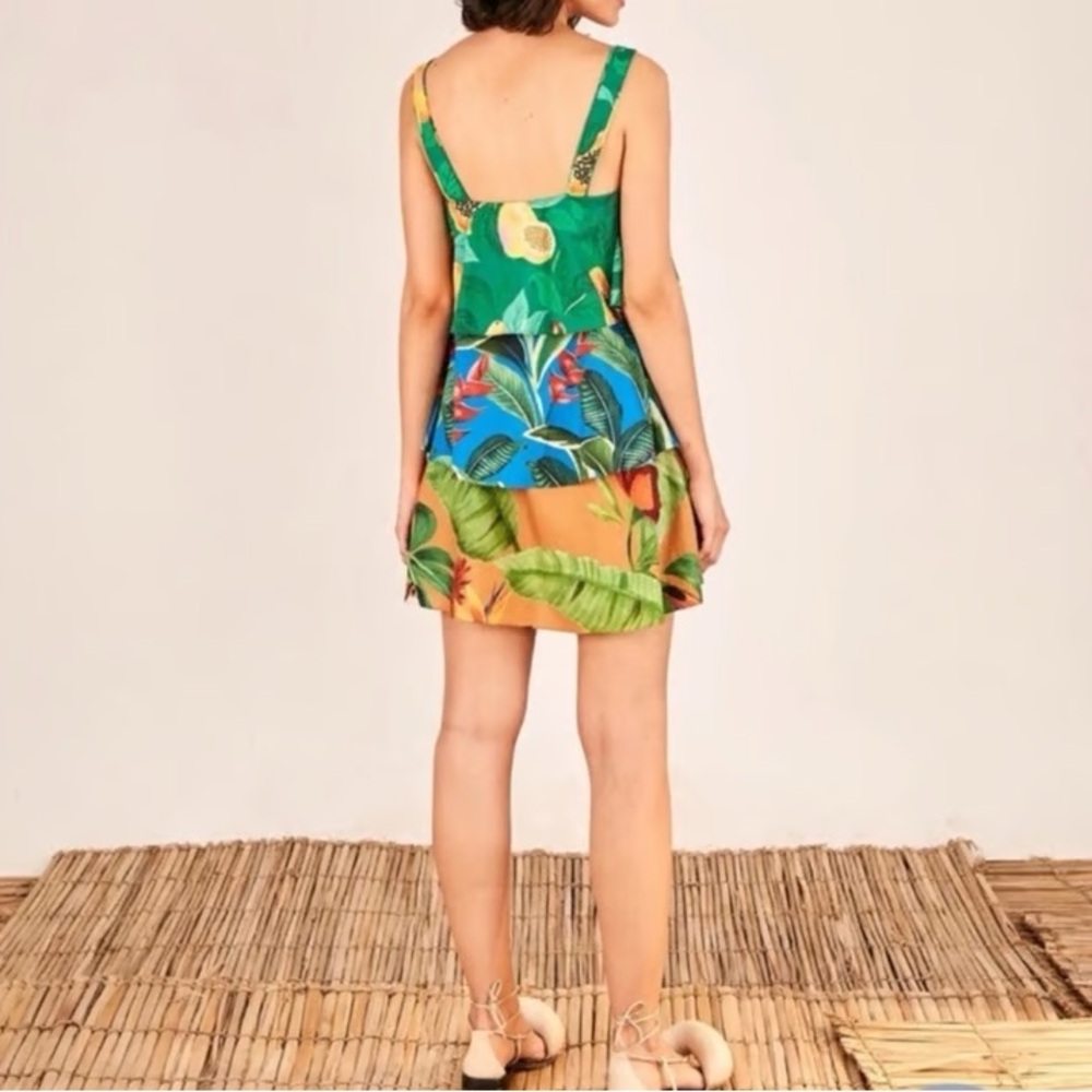 FARM Rio Tropical Multicolor Layered Dress - Picture 2 of 6
